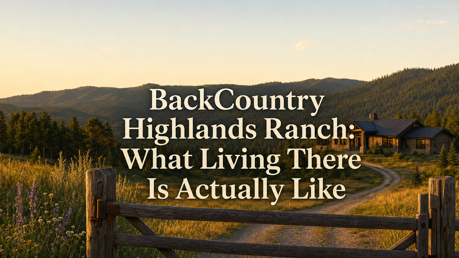 BackCountry Highlands Ranch: What Living There Is Actually Like