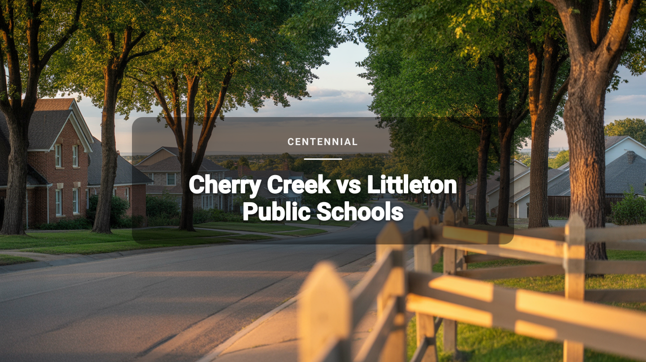 Cherry Creek vs. Littleton Public Schools: What the Boundary Means for Price