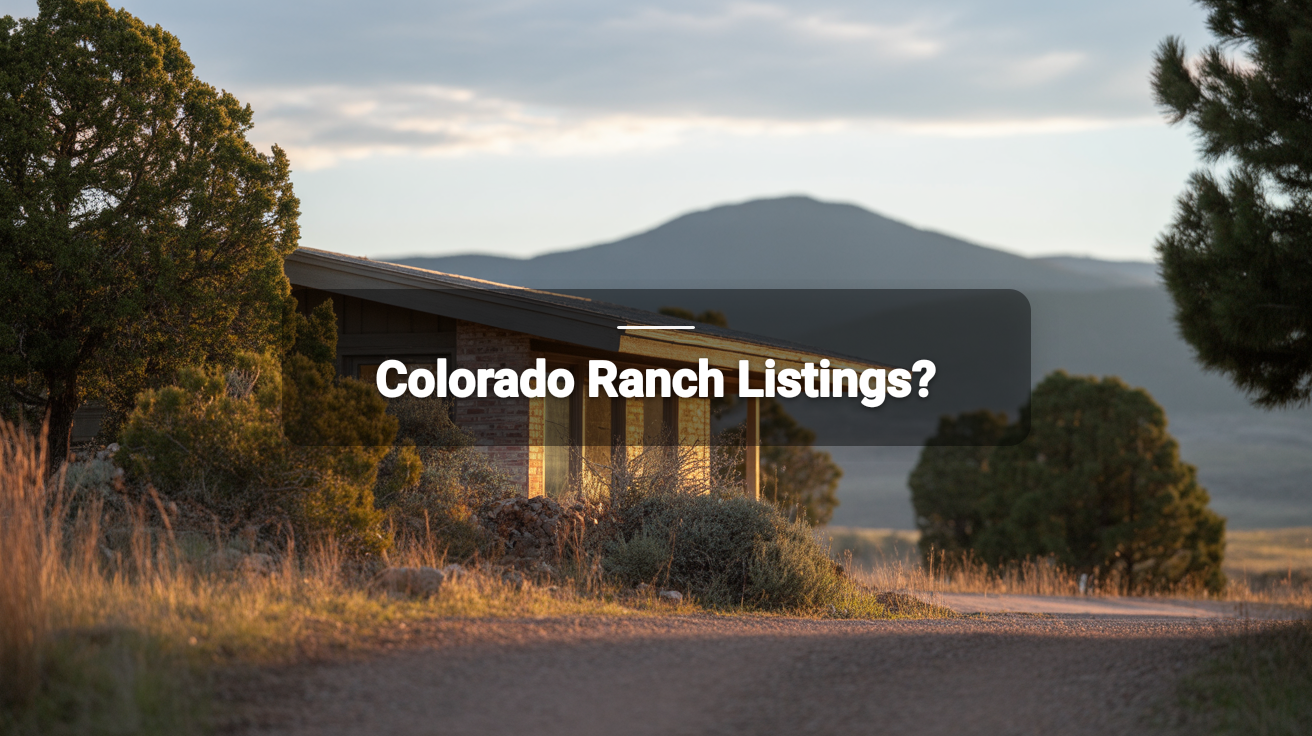 Colorado Ranch Listings: Best for Easier Living or Full of Single-Level Traps?