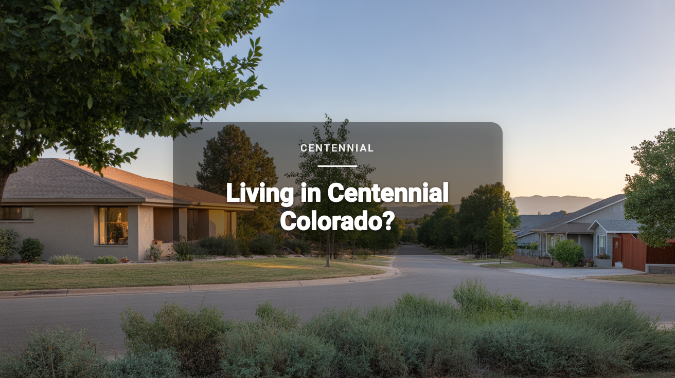 Living in Centennial Colorado: Best for South Denver Right-Sizers?