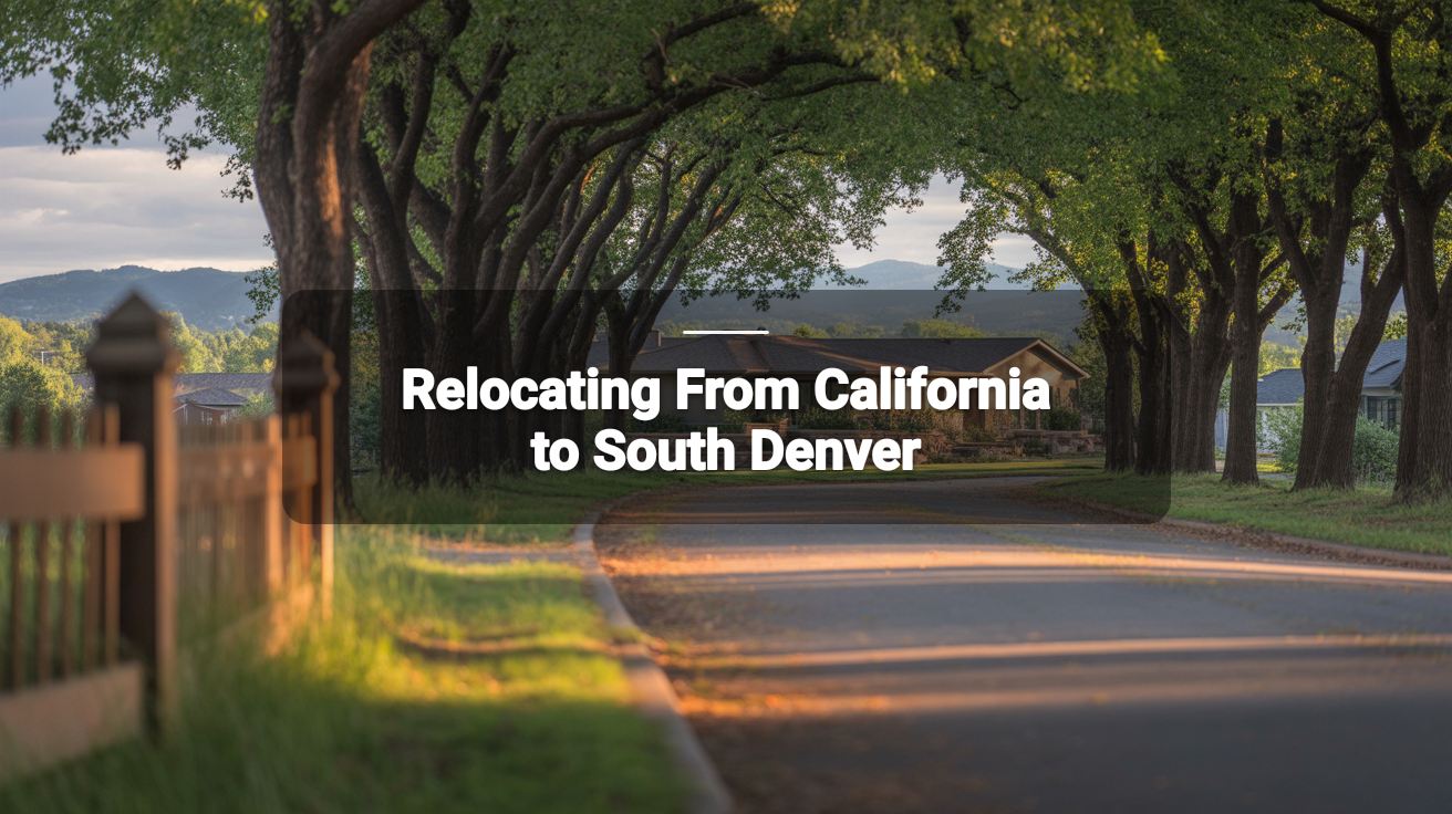 Relocating From California to South Denver: Equity Math and Neighborhood Fit
